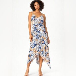 Floral Handkerchief Dress